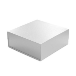EZA1581 6X6X2.75 LEATHERETTE BLACK, WHITE