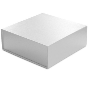 EZA1583 10X10X4 LEATHERETTE BLACK, WHITE