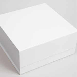 EZA7009 9.45X9.45X4.7 MATTE HITE LUXURY VOGUE MEGA BOXES