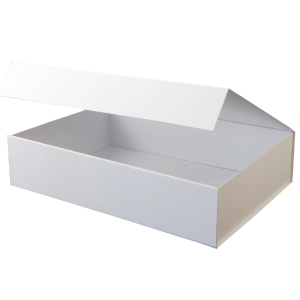 EZA7021 22"X15.8"X5.1" MATTE WHITE LUXURY VOGUE MEGA BOXES